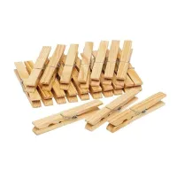 Houten Jumbo knijpers 20 stuks